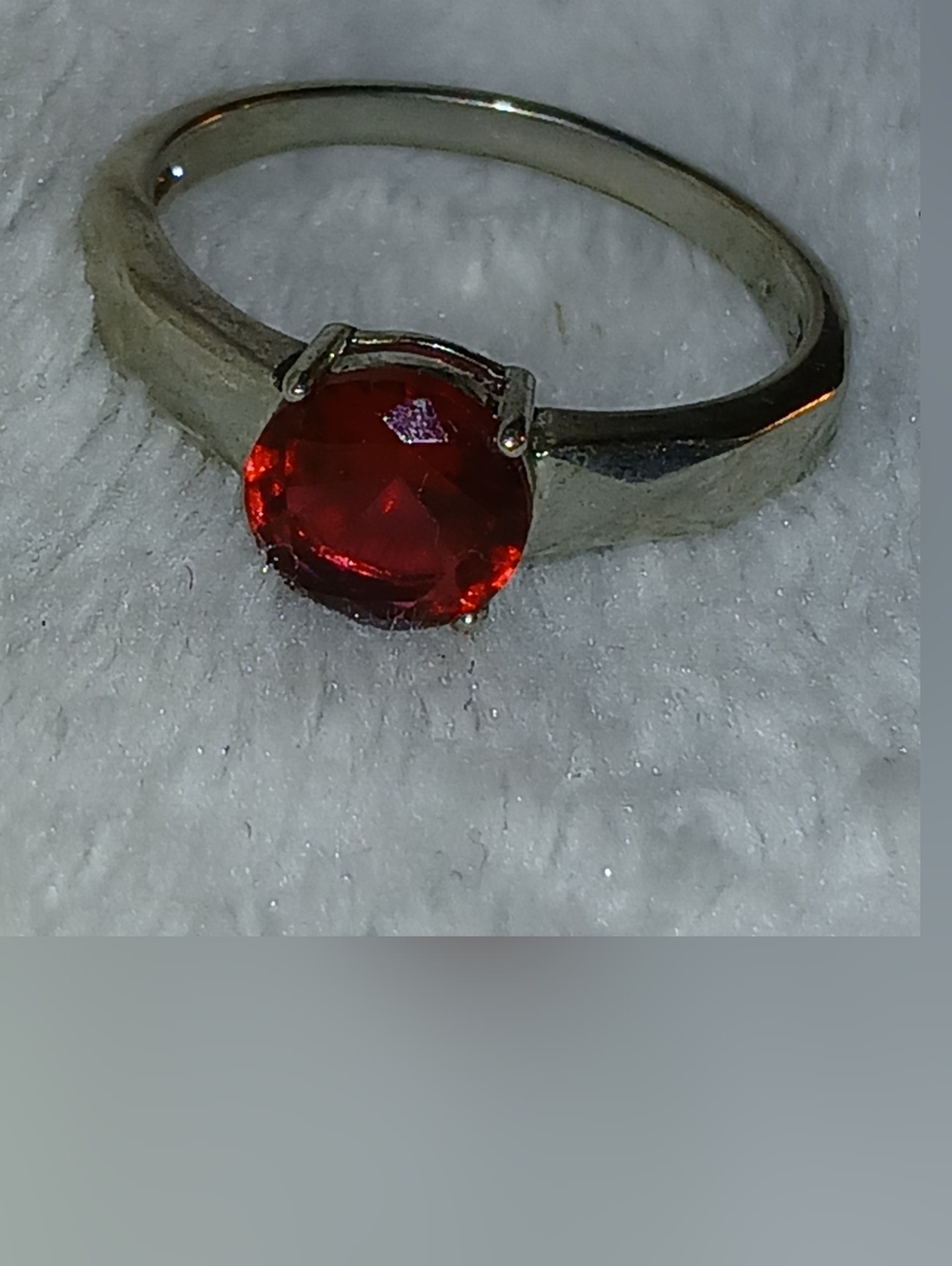 S925 Ruby Ring